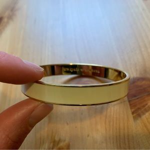Kate Spade cream bracelet